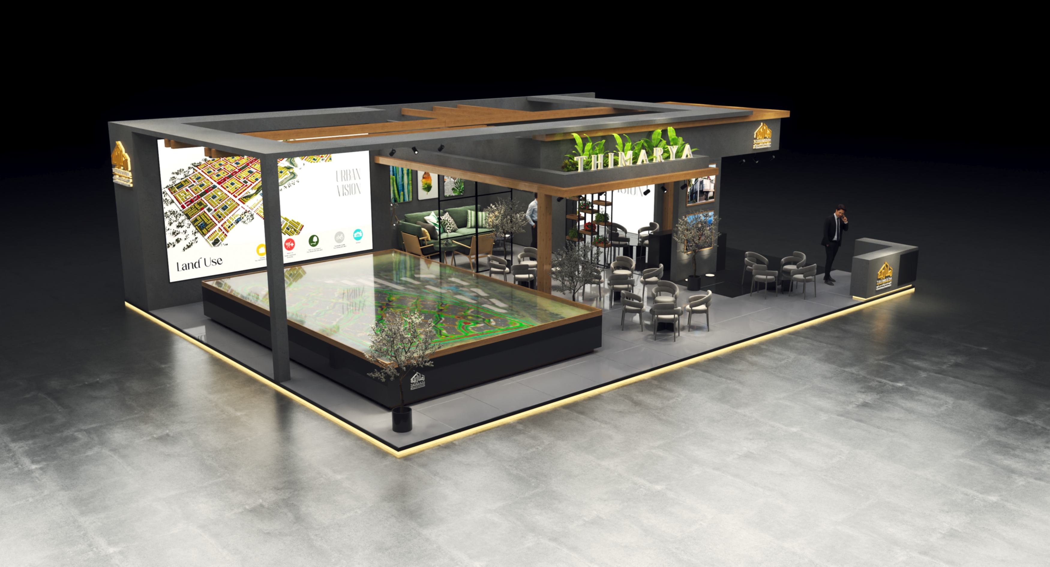 Exhibition booths